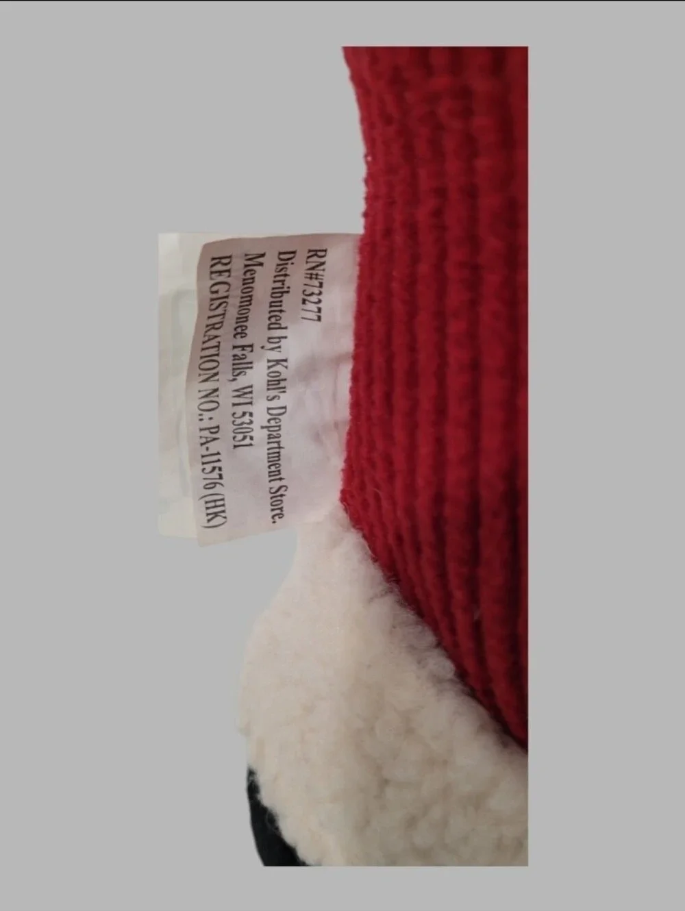 Kohl's Country Santa Claus Decorative Pillow